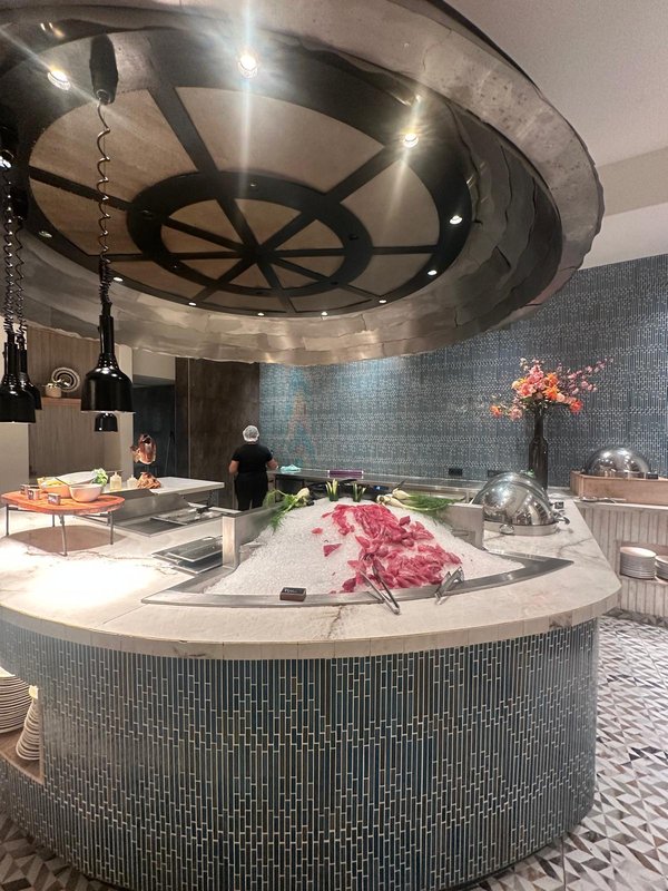 Plaza Dive Beach Resort Bonaire Momento restaurant live cooking